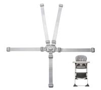 1Pcs High Chair Harness, Universal Baby Trend High Chair Replacement Straps,Adjustable Baby Seat Belt 5 Point Harness Car Seat Straps Anti Escape High Chair Harness,Use for Buggy and High Chair