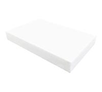 1pcs High Density Foam Board for DIY and Modeling - 30x40x5cm - Polystyrene Sheets for Sculpture, Diorama, Art Projects(White)