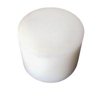 1pcs High Hardness White Plastic Nylon Rod - 100mm/250mm/500mm Round Bar for Model Making & DIY Projects(100x100mm)