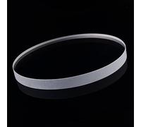 1pcs High Permeability Quartz Window Lens - Round Quartz Glass Sheet for Optical Experiments, 1mm Thick, 4mm-45mm Dia(1mmx45mm)