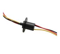 1PCS High Power Flange Slip Ring 3CH 20A Large Current Collector Conductive Slipring 360 degree Rotation Joint Connector Ring