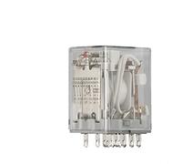 1PCS High Power Small Intermediate Relay electromagnetic CR-MX024DC4L CR-MX230AC4L MY4NJ DC12V DC24V AC110V AC220V 14feet(CR-MX024DC4L DC24V)