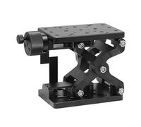 1pcs High Precise Manual Lift Z-axis Manual Lab Jack Elevator Optical Sliding Lift Lifting Platform 60mm Travel PT-SD408/PT-SD408S, For Optical Instruments Lifting Platform(PT-SD408S)
