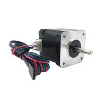 1pcs High-Precision 48mm Stepper Motor with 5mm Shaft - 0.56N.m Holding Torque, 1.7A for Smooth Operation