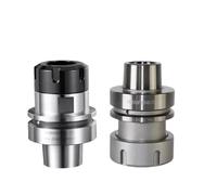 1pcs High Precision Balanced Chuck HSK63F HSK63E ER32 Woodworking Tool Holder Wooden Processing CNC Machine Parts(HSK63F-ER20-100L)