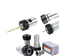 1pcs High Precision Drill Chuck ER Chuck B10 B12 B16 B18 JT6 ER11 ER16 ER20 ER25 ER32 Drill Chuck Tool Holder Motor Shaft Tool Holder(JT6-ER16)