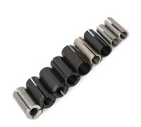 1pcs High Precision Engraving Bit Router Adapter Chuck Collet Shank CNC Route Tool Adapters Holder 8-6.35/8-6/12.7-8/6 (Color : 12mm - 6mm)