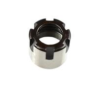 1pcs High Precision ER8-ER40 Collet Clamping Nut | Metal Chuck Nut for CNC Holder | Stable & Reliable Grip(M19x1.0)