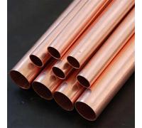 1pcs High Precision T2 Pure Copper Hollow Round Tube - OD 20-23mm, Length 100-500mm for Cooling & Filter Hole Processing(250x20x3mm)