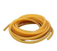 1pcs High Resilient Nature Latex Rubber Hoses - 1M/pc ID 1.6-3 MM for Healthcare Applications, Sports, and Fitness Applications(1.7mmx4.5mm)