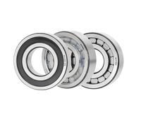 1Pcs High-Strength Fully Loaded Cylindrical Roller Bearing NCF 2215 2216 2217 2218 2219 2220 2222 V-2RS(No Seal,NCF2219V 95x170x43)