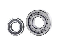 1pcs High-Strength Fully Loaded Cylindrical Roller Bearing NCF 2303 2304 2305 2306 2307 2308 2309 2310 2311 2312 2313 V-2RS(No Seal,NCF2311V 55x120x46)