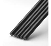 1pcs High-Strength Solides Carbons Fiber Rods 0.8-5.5mm 500mm Length Suitable For DIY(Diameter 4mm)