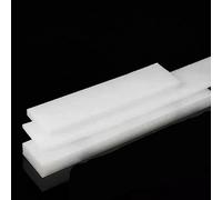 1pcs High-Strength White Nylon Rectangular Sheet - 1 Meter×60mm Wide, 2-10mm Thick for DIY/Machining/Model Building(8mm)