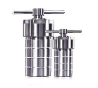 1pcs High-Temp Hydrothermal Synthesis Reactor with PTFE Lining - 1pc Autoclave Reactor for Laboratory Use(50ml Anti-explosion)
