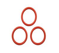 1Pcs high-temperature resistant O-rings, Wire Diameter 2mm, Inner Diameter 43mm, Outer Diameter 47mm, Red, 2x43x47mm