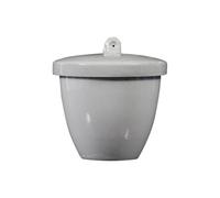 1pcs High Thermal Conductivity Ceramic Crucible - Arc Moulds for Lab Experiments 5-500ml, High Temp/Abrasion/Crack Resistant(500ml)