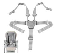 1Pcs Highchair Straps Tear Resistant Wear Resistant Comfortable 5 Point Harness Straps Adjustable Safety Securely Fastened High Chair Shraps Child Stroller Car Seat Folding Child Chair
