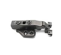 1pcs Hinge Stainless Steel Hydraulic Cabinet Door Hinges Damper Buffer Soft Close(Nero)
