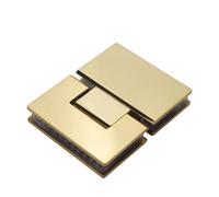 1pcs Hinges, Glass Hinges, 304 Stainless Steel, Gold, Door Hinge, Heavy Duty Hinge for Shower Door