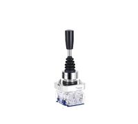 1PCS HKB-522/524 22mm 2Way 4Way Reset Momentary Monolever Joystick Switch Industrial Cross Controller Certified 2NO 4NO(4Way Momentary)