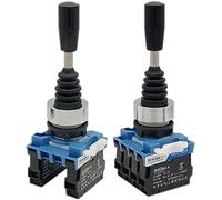 1PCS HKC 22mm Joystick Switch Momentary Monolever Cross Rocker Master Switch 2/4-Way Self-Reset Self-Lock 2NO 4NO (Color : 4 Way Self Lock)(4 Way Self Reset)