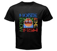 1PCS Hootie and The Blowfish Cracked Rear T-Shirt Graphic Tee Printed Top for Mens BlackL