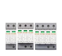 1PCS House Surge Protective Device Protector Arrester Protection Type T2 SPD AC 2P 3P 4P 20KA~40KA 275V EKU5((T2) 2P 275V)