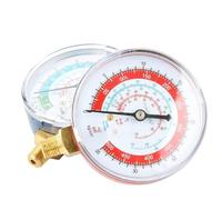 1pcs Household Air Condition Fluorine Cool Gas Meter Valve High Low Pressures Manifold Gauges Set for R410a R134a R22 R404a