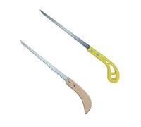 1pcs Household Hand Saw Wallboard Chicken Tail Small HoleGypsum Board Cutting Wood Plastic Or Wooden Handle Multi(Wooden Handle)