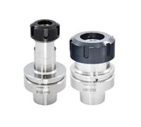 1pcs HSK63F CNC Tool Handle ER16 ER20 ER25 ER32 ER40 Engraving Machine Woodworking Tools HSK63 ER Collet Chuck Spindle Milling Lathe(HSK63F-ER32-100L)