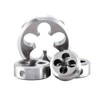 1pcs HSSE Left Hand Metric Adjustable Round Dies M2M2.5M2.6M3M4M5M6M7M8M9M10M12M14M16M18M20M22 Stainless Seel Thread Cutting Die(M12X0.75L)