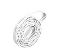 1pcs HTD5M PU Timing Belt 10/15/20/25/30/40mm Width White Toothed 1400-1595mm Closed Loop Gear(5M-1560mm,1pcs/15mm)