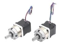 1pcs Hybrid 2phrase 1.8 Degree 0.27Nm-0.38Nm DC Mini Nema 17 High Precision Planetary Reducer Geared Stepper Motor with Gearbox(Ratio 100,Drive-UML245R(RS485))