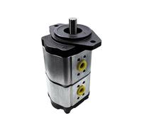 1pcs Hydraulic Double Gear Pump 3339121250 Replace Input Double Output Concrete Pump Tandem Gear Oil Pump