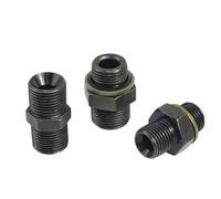 1pcs Hydraulic Fittings Metric Thread M12 M14 M16 M18 M20 M22 Straight-Through C Type Male Thread High Pressure Oil Tubing Joints(M14x1.5R to M14x1.5C)