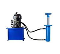 1pcs Hydraulic pump station oil cylinder press complete hydraulic system oil pump hydraulic cylinder baler press 5T(10T500-Manual1.5kw)