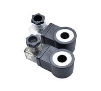 1pcs Hydraulic Solenoid Coil 13mm Bore 37mm Height 110V/24V/12V/72V/48V/60V/220V Plug-in Control Valve(220 Volt)