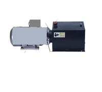 1pcs Hydraulic Station Power Unit Assembly AC 380V a-Way Lift Freight Elevator Lifting Platform System Custom Cylinder(Brushed)