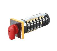 1pcs HZ5B-10/T721.7 10A Five Position Seven Pole Panel Mounting Cam Changeover Reversing switches Combination Switch