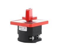 1PCS HZ5D-10/1.7 L01 10A 1 Phase 2 Position 0-1 Rotary Double Poles Combination Switch Knob Selection Cam changeover Switch