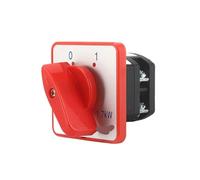1pcs HZ5D-10/1.7 L01 10A 2 Position 1 Phase Rotary 4 Screws Universal Combination Knob Selection Cam Changeover Switch