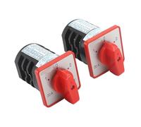 1pcs HZ5D-20/4 M05 M06 20A 4KW 3 Poles 12 Screws Induction Motor Reversible Transfer Switch Two Voltage Three-pole Cam Switch(20A 4kW M06)