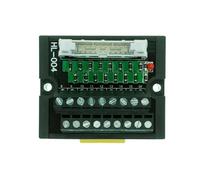 1PCS IDC20 LED indicate breakout board IDC20P male to 20P terminal block breakout board adapter relay terminals DIN Rail Mounted