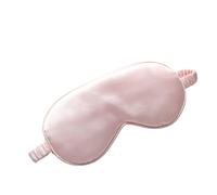 1pcs Imitated Silk Sleep Eye Mask Shading Patch Portable Travel Relax Eyepatch Lunch Break Cover Night Health Sleeping Shield(Light Pink)