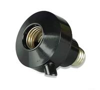 1PCS Indoor/Outdoor Light Control Socket With Photocell,Automatic Adapter For E26 E27 Lamp Holder Light Controller