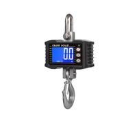 1pcs Industrial Crane Scale 1000kg/2204lbs - Digital Heavy Duty Hanging Scale with Backlight for Construction and Fishing(Black)