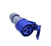 1pcs Industrial Socket Connector Electrical Plugs IP44 Waterproof 3 Phase Power 3Pin 16A 2P+PE 220-250V