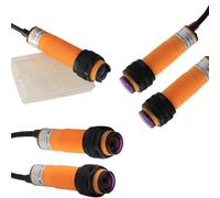 1pcs Infrared E3F 10CM 30CM 2M 5M Diffuse Reflection/Feedback Reflection Proximity Photoelectric Sensor Adjustable Distance(DVPCOPM-SL,PNP NO NC)