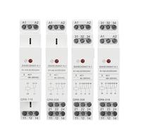 1pcs Intermediate Switch AC/DC12V 24V 48V 110V AC230V Auxiliary Relay 8A 16A 1SPDT 2SPDT 3SPDT Electronic Relay Switch(GR8-316 ACDC12V)